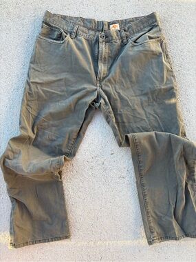 Timberland Olive Straight-Leg Jeans